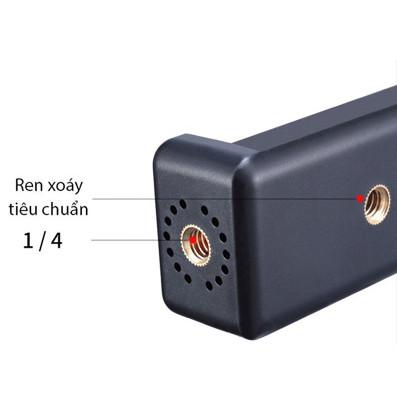 Gá Kẹp Điện Thoại Nhựa ABS Siêu Bền, Gắn Được Phụ Kiện Như Micro, Đèn Led Ulanzi ST-07 / ST-19- Hàng Chính Hãng