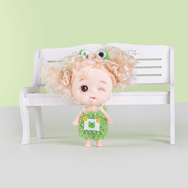 Búp Bê Đồ Chơi Dễ Thương Xinh Xắn Cao Cấp 10cm