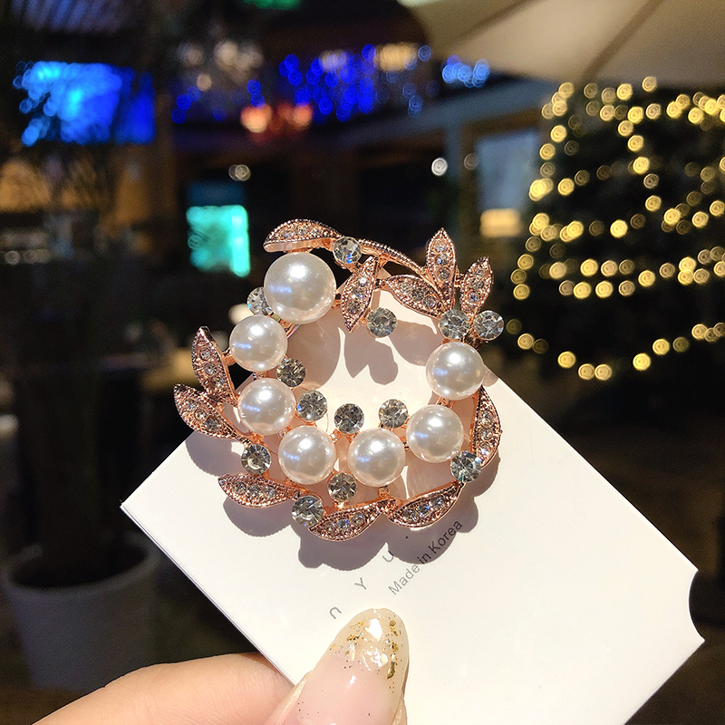 Ghim Cài Áo Đính Đá Nhân Tạo Sang Trọng Nhiều Kiểu Tùy Chọn Cho Nữ