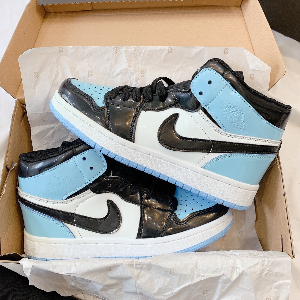 Giày Thể Thao Nữ Ngô Thắng JD Cao Xanh Bóng