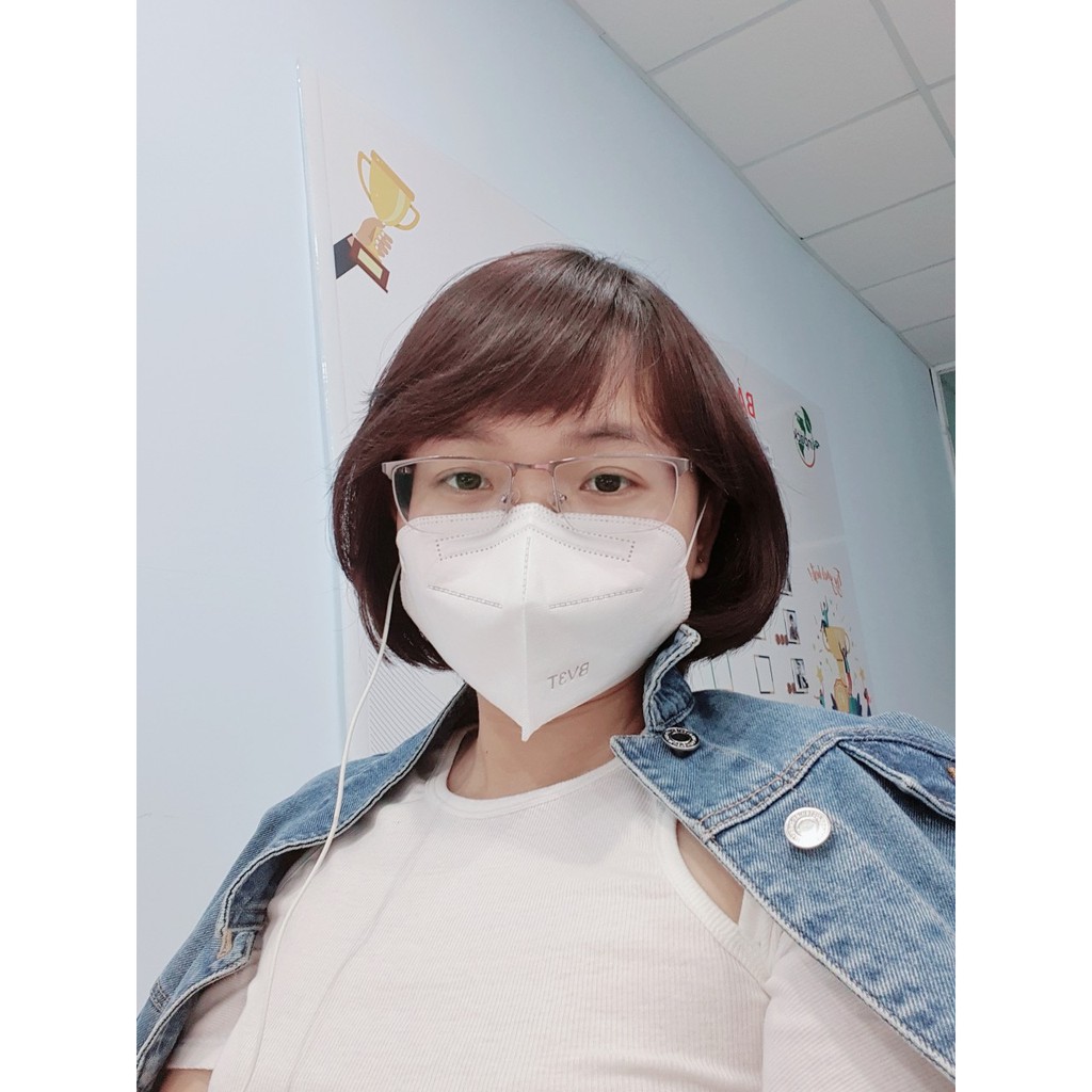 Khẩu trang y tế N95 5 lớp chất lượng cực tốt [chính hãng BV3T]