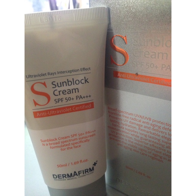 Kem chống nắng Demafirm Hàn Quốc Sun Block Cream SPF50 PA+++