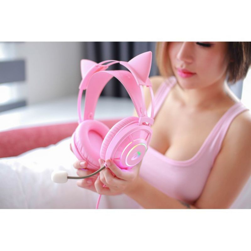 Tai Nghe Gaming Dareu EH469 RGB Pink - Hàng Chính Hãng | BigBuy360 - bigbuy360.vn