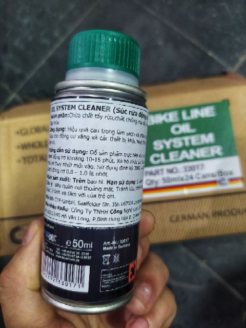 Dung dịch súc rửa động cơ BLUECHEM OIL SYSTEM CLEANER 50ML