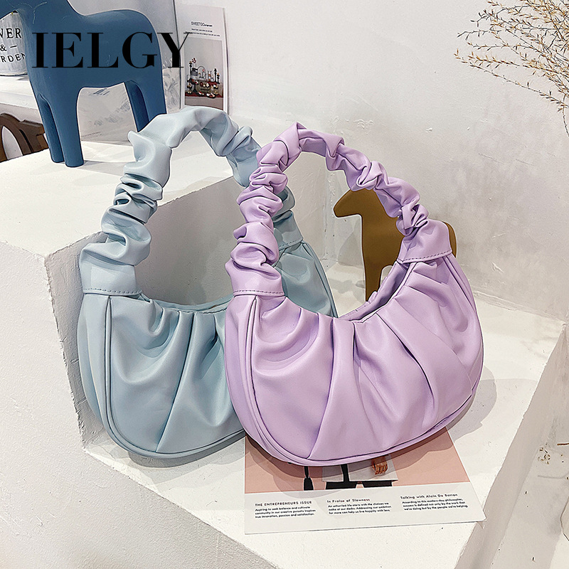 Túi xách màu trơn phong cách đơn giản dễ thương cho nữ