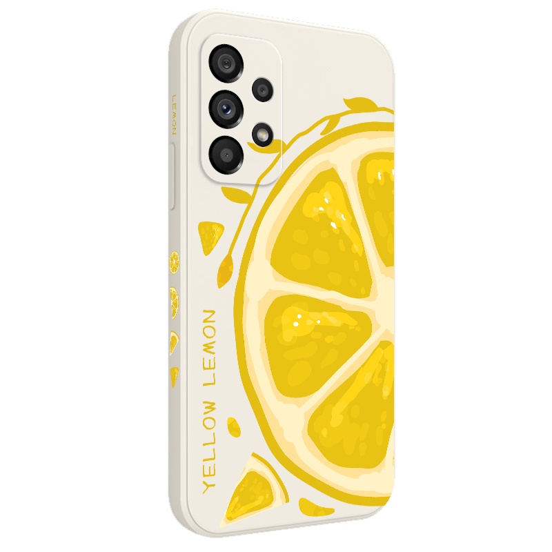 Ốp Lưng Silicone HìNh Quả Chanh Cho Samsung Galaxy A73 A53 A33 A23 5G