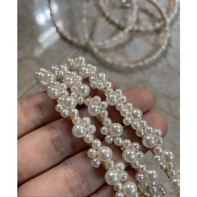 Băng Đô Ngọc Đan Kết Dễ Thương