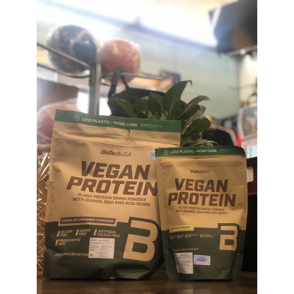 Whey Protein Thực Vật Vegan Protein BiotechUSA 500g