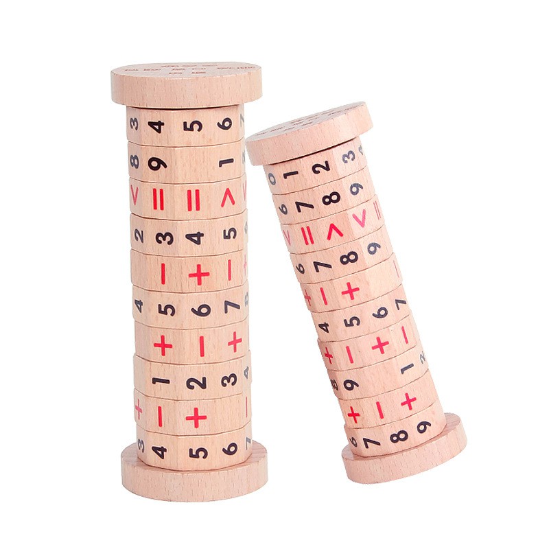 Đồ chơi giáo dục các loại bảng tính gỗ phục vụ toán học - Đồ chơi thông minh P'KIDS