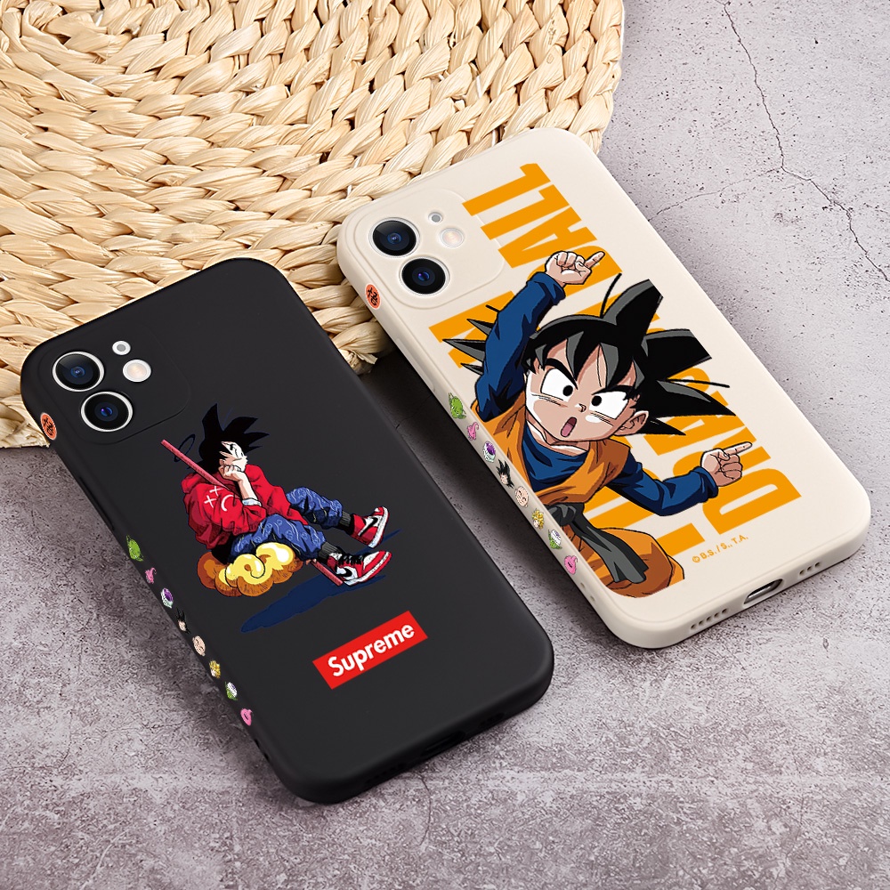 Ốp Điện Thoại Họa Tiết Nhân Vật Trong Dragon Ball Cho Xiaomi Redmi 10 Note 10 11 Pro Plus 10T Mi 10 11 Pro 8 9 SE Black Shark 4 POCO M3 M4 X3 Pro NFC GT F3