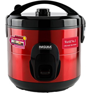 Nồi cơm điện Hasuka HSK-823 công nghệ nhật bản, nồi lòng niêu cơm tròn hat không nhão