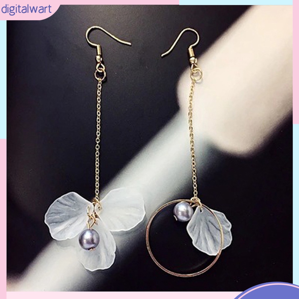 Dgggg Dgg✌❤ 1 Đôi Bông Tai Móc Hình Chuông Hoa Thời Trang Dành Cho Nữ