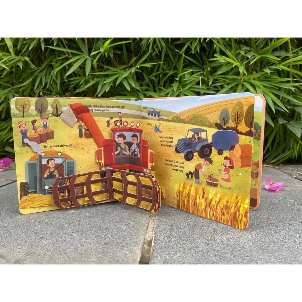 Sách Tương Tác Lật Mở - Khám Phá Thế Giới Nhỏ Nông Trường