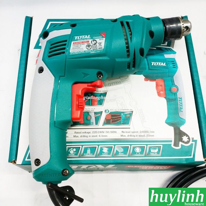 Máy khoan điện cầm tay Total TD4506E - 450W