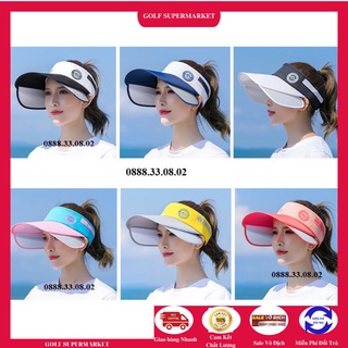 Mũ golf, Nón golf Nữ che nắng vành rộng bảo vệ mặt chống tia UV