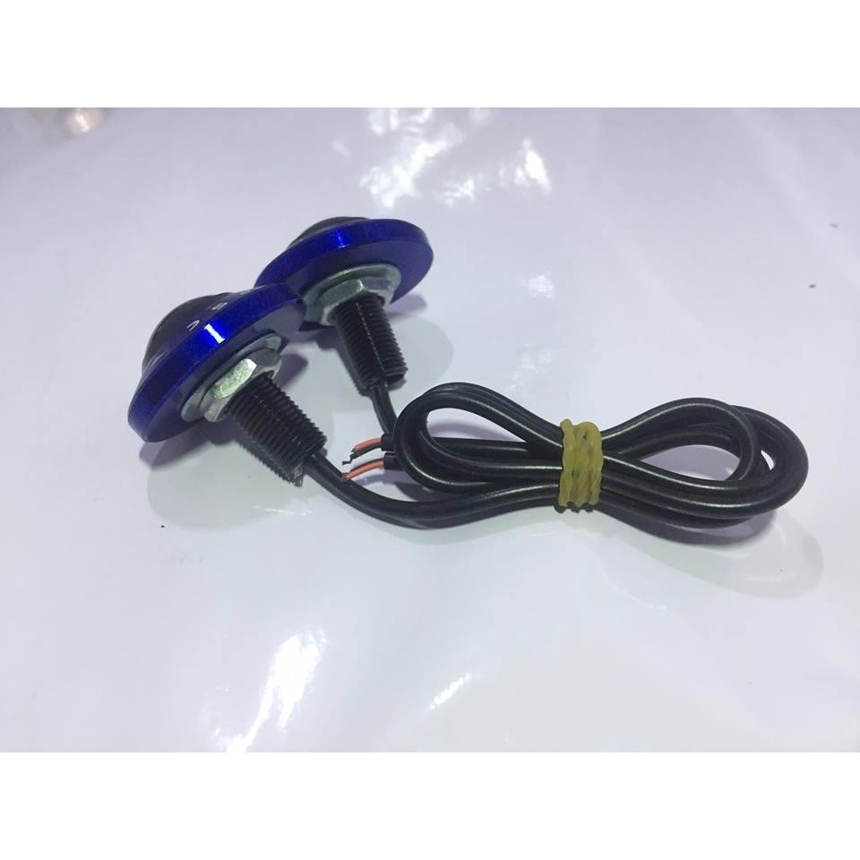 Đèn LED Xi nhan sau kiểu nút áo tròn