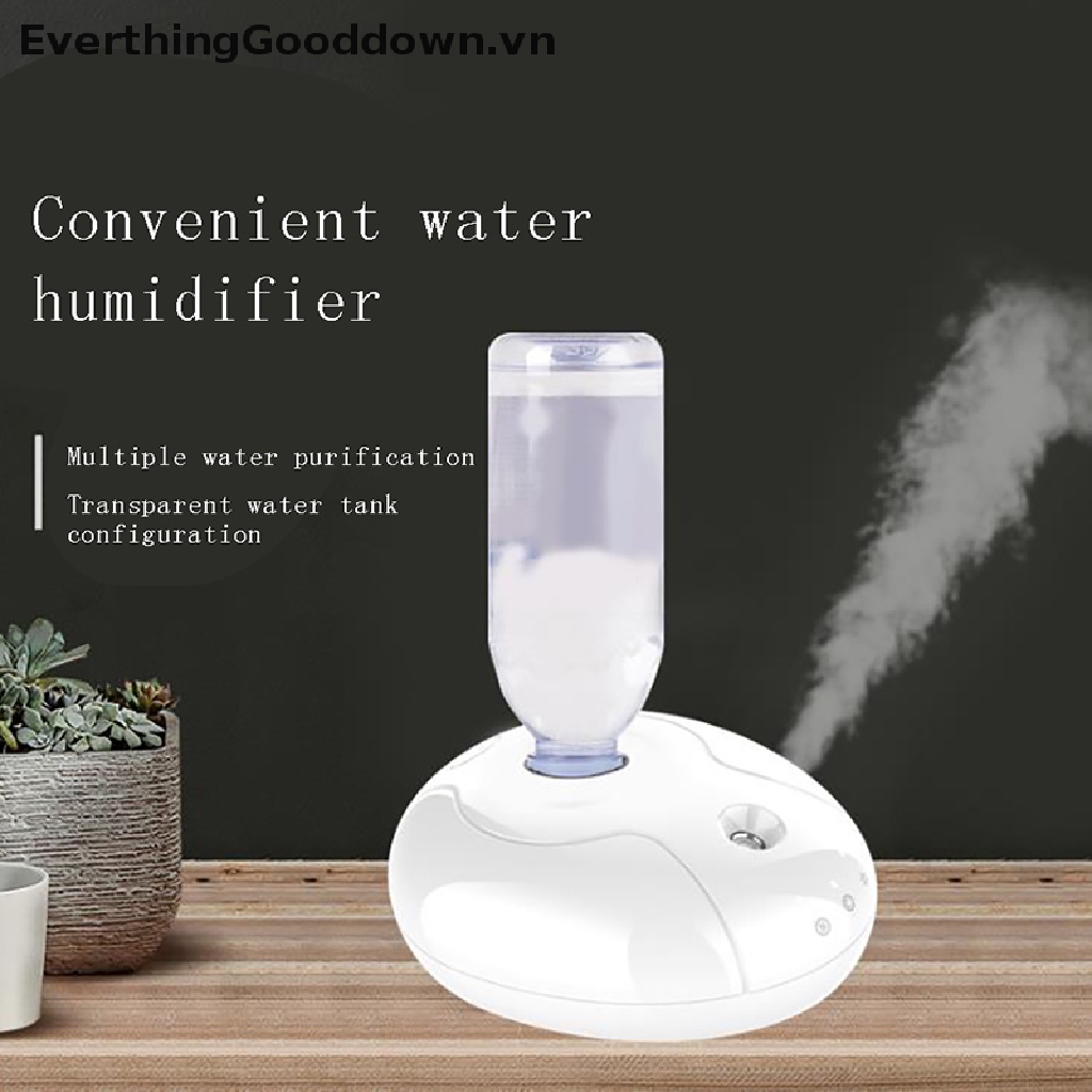 Everthinggood Máy Phun Sương Làm Ẩm Không Khí Có Đèn LED Kết Nối USB