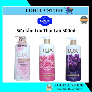 Sữa Tắm Lux Thái Lan dưỡng trắng mịn da 500ml chính hãng