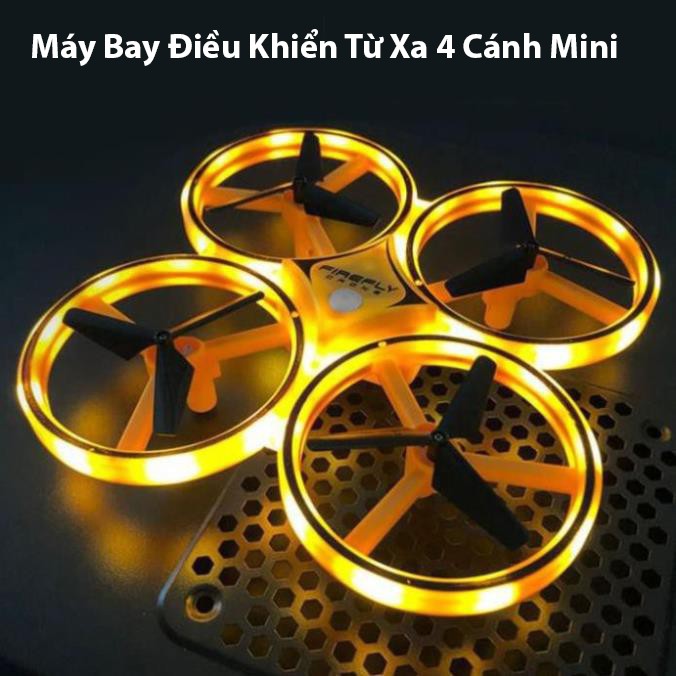 Máy Bay Điều Khiển Từ Xa 4 Cánh Mini F11 Cảm Ứng Bằng Tay Cực Xịn, Cực Chất Cảm Biến Thông Minh Tự Tránh Vật Cản