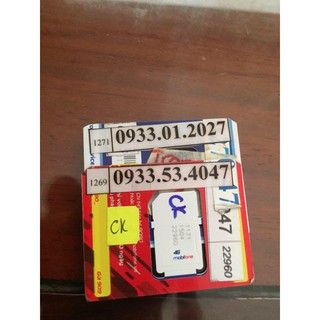 Sim mobi số đẹp( tam cô, số cặp, số tiến,...)