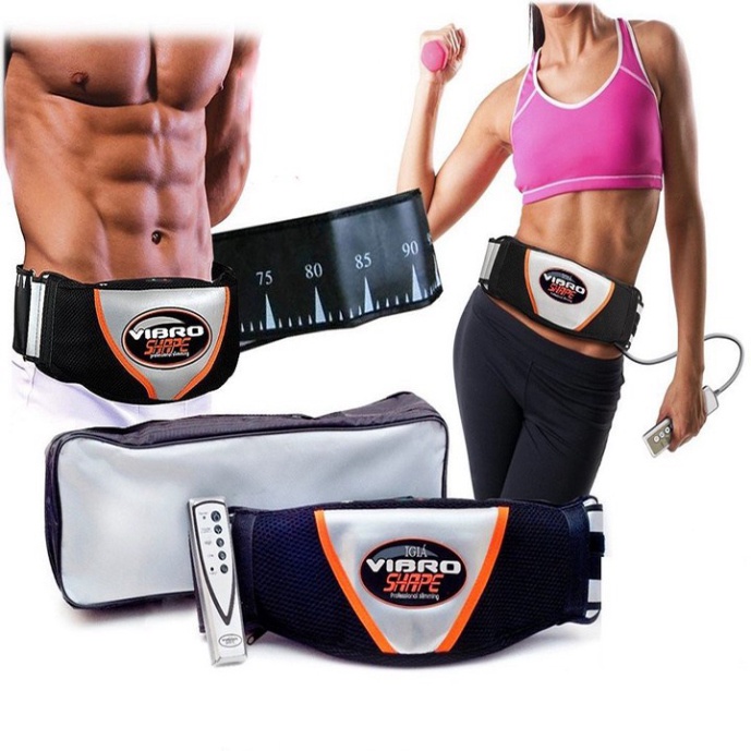 Máy Massage Rung Giảm Mỡ Toàn Thân Hiệu Quả - Đai Massage Rung Nóng Giảm Mỡ Bụng