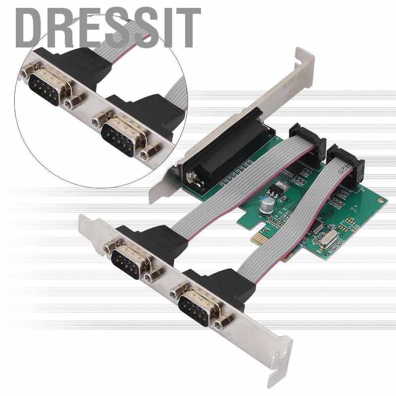 Card Chuyển Đổi Song Song Lên Pci Ch382l Pci-e Sang 2 Serial + 1 Song Port D