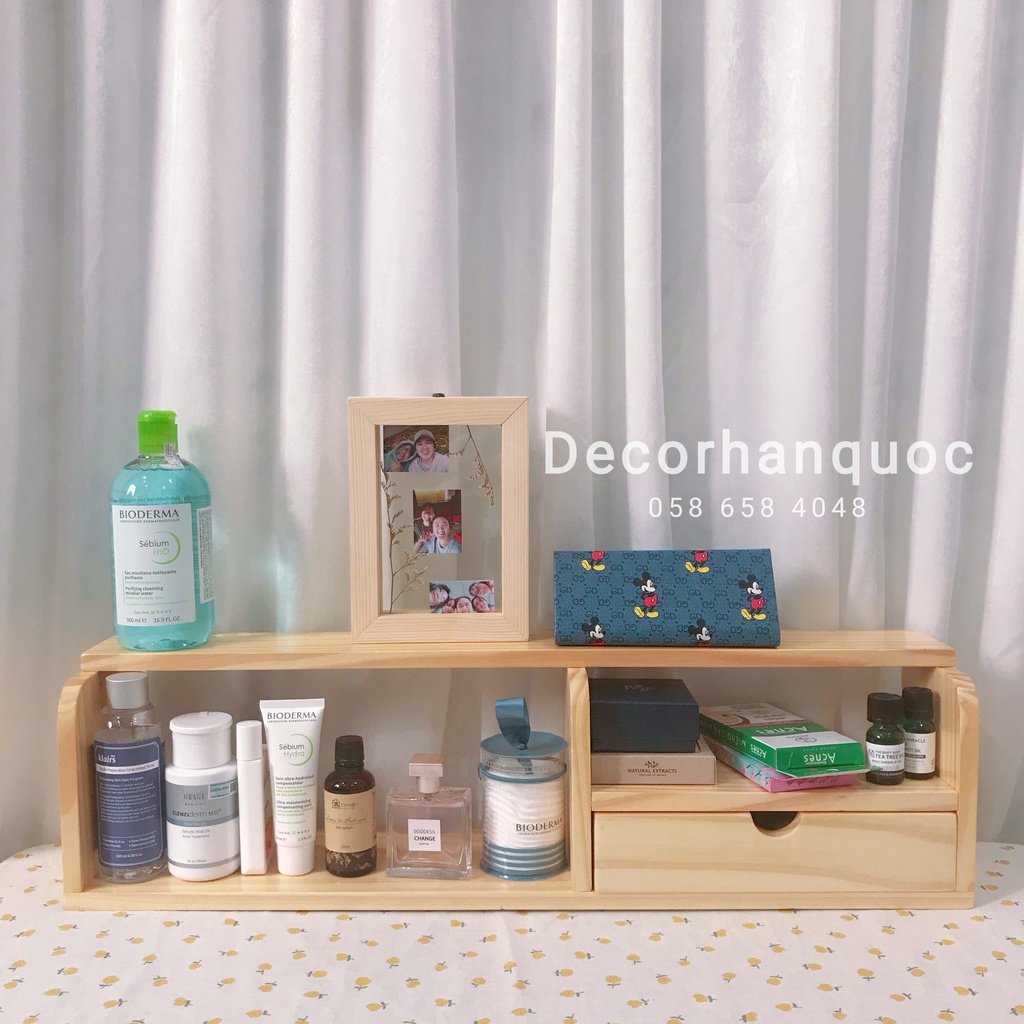 [NOWSHIP] Kệ gỗ để bàn - Kệ gỗ treo tường - Gỗ thông nhập khẩu cao cấp | BigBuy360 - bigbuy360.vn