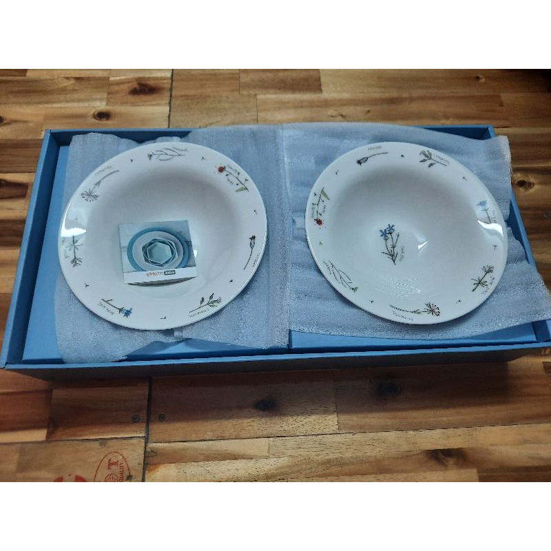 Bộ dĩa sứ cao cấp đựng soup Zen LocknLock SLT659