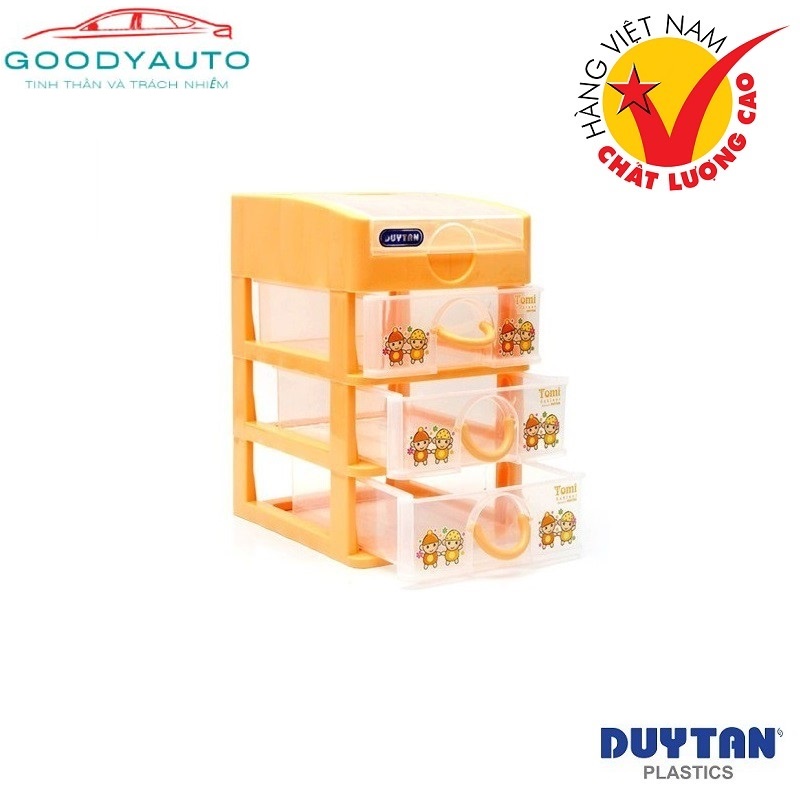 Tủ Nhựa Duy Tân TOMMY Nhỏ 4 Ngăn 0219/4 (Nhiều Màu) GOODYAUTO
