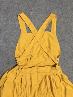 Đầm maxi chéo lưng cao cấp + Ảnh thật