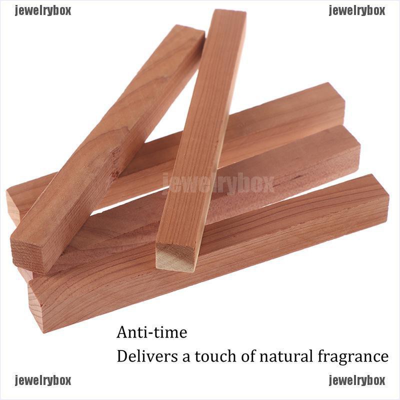 {jewelry box}5PCS Wardrobe Clothes Drawer Mildew Camphor Bug Cedar Wood Anti-moisture Moth