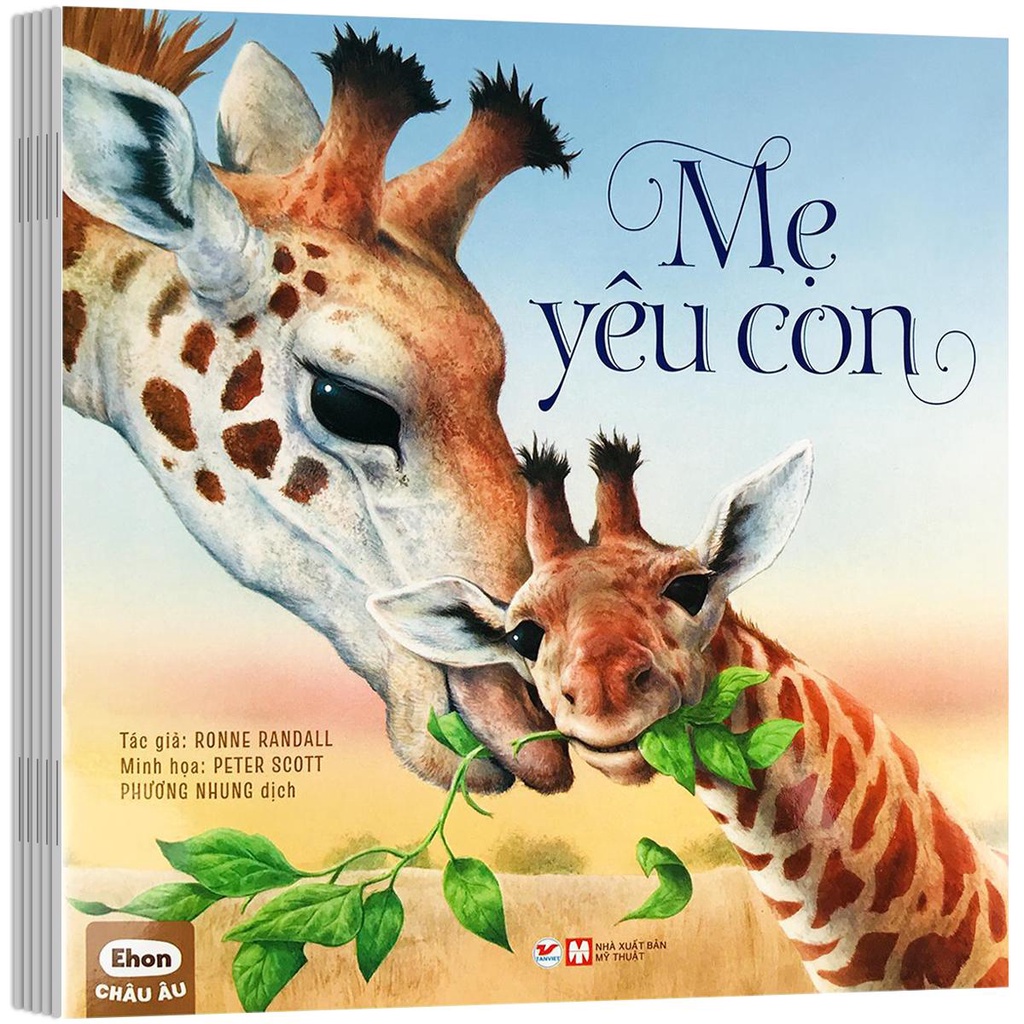 Sách - Ehon Châu Âu (Combo 5 cuốn, lẻ tùy chọn) Bộ sách nuôi dưỡng tâm hồn trẻ thơ