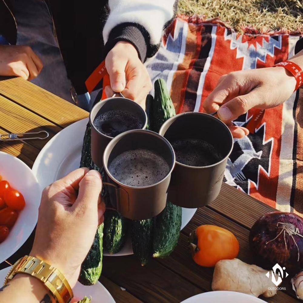 Cốc Titanium siêu nhẹ NatureHike NH20CJ005