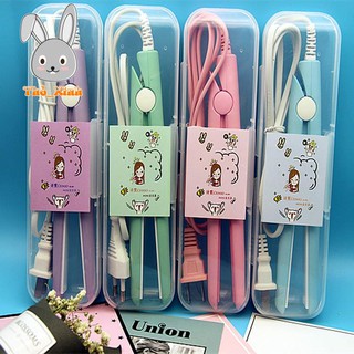 Combo Máy Sấy Tóc Mini + Máy Là Tóc Mini Siêu Dễ Thương