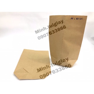 Túi giấy Kraft size 15x20