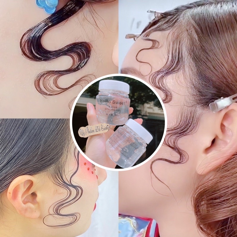 Sáp Làm Tóc Tạo Kiểu Cô Dâu Hello Sweet Gel [Chính Hãng]