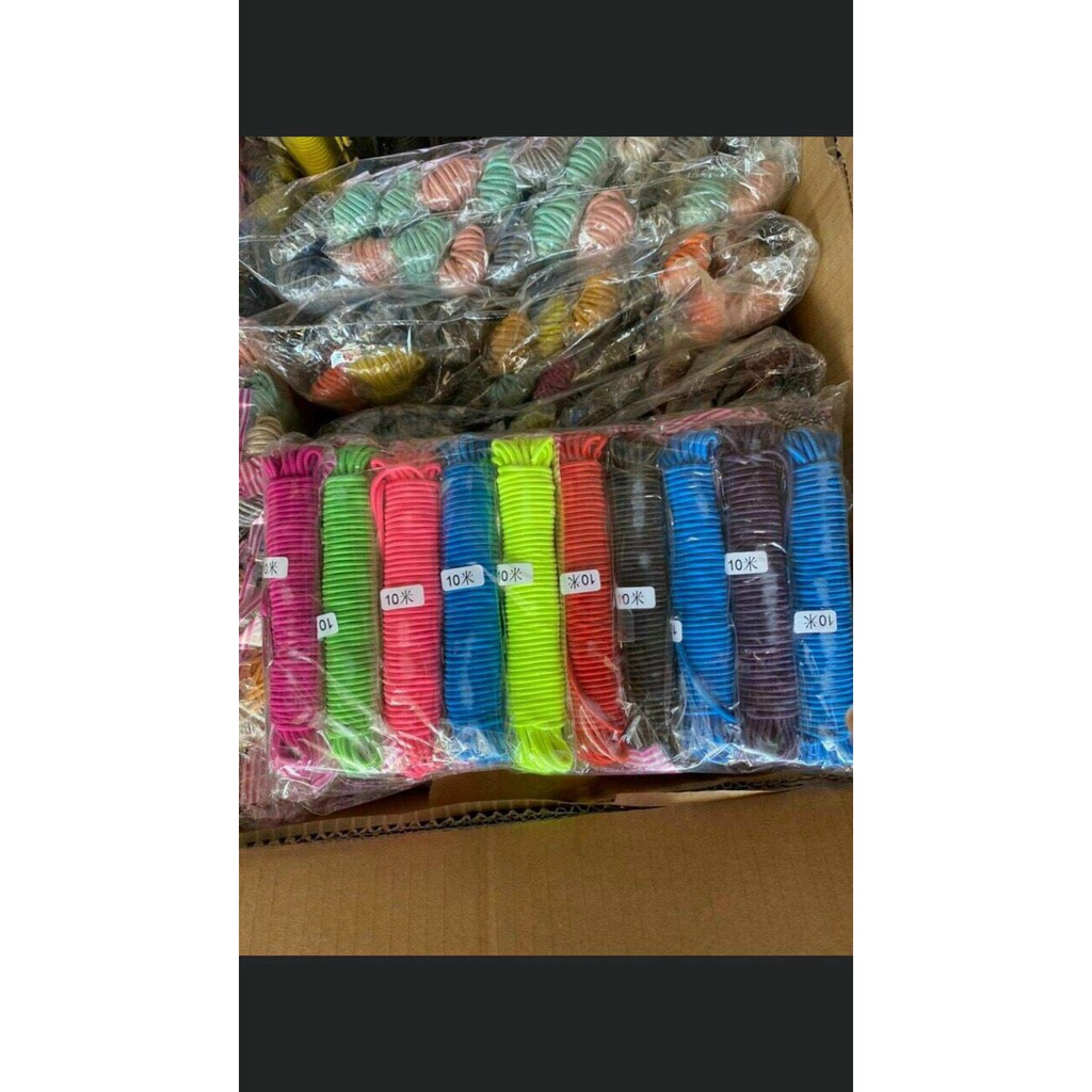 Combo 2 Dây bảo hiểm bảo vệ cần câu, dây bảo hiểm thừng chun co giãn 5m,10m, 15m, 20m, 30m