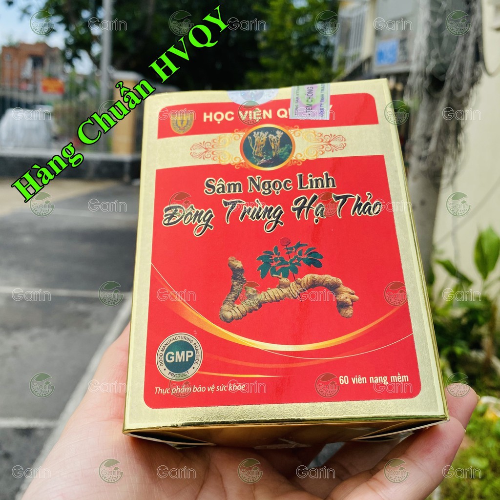 Sâm Ngọc Linh Đông Trùng Hạ Thảo Học Viện Quân Y 60 viên Mỹ Phẩm Sỉ Emer