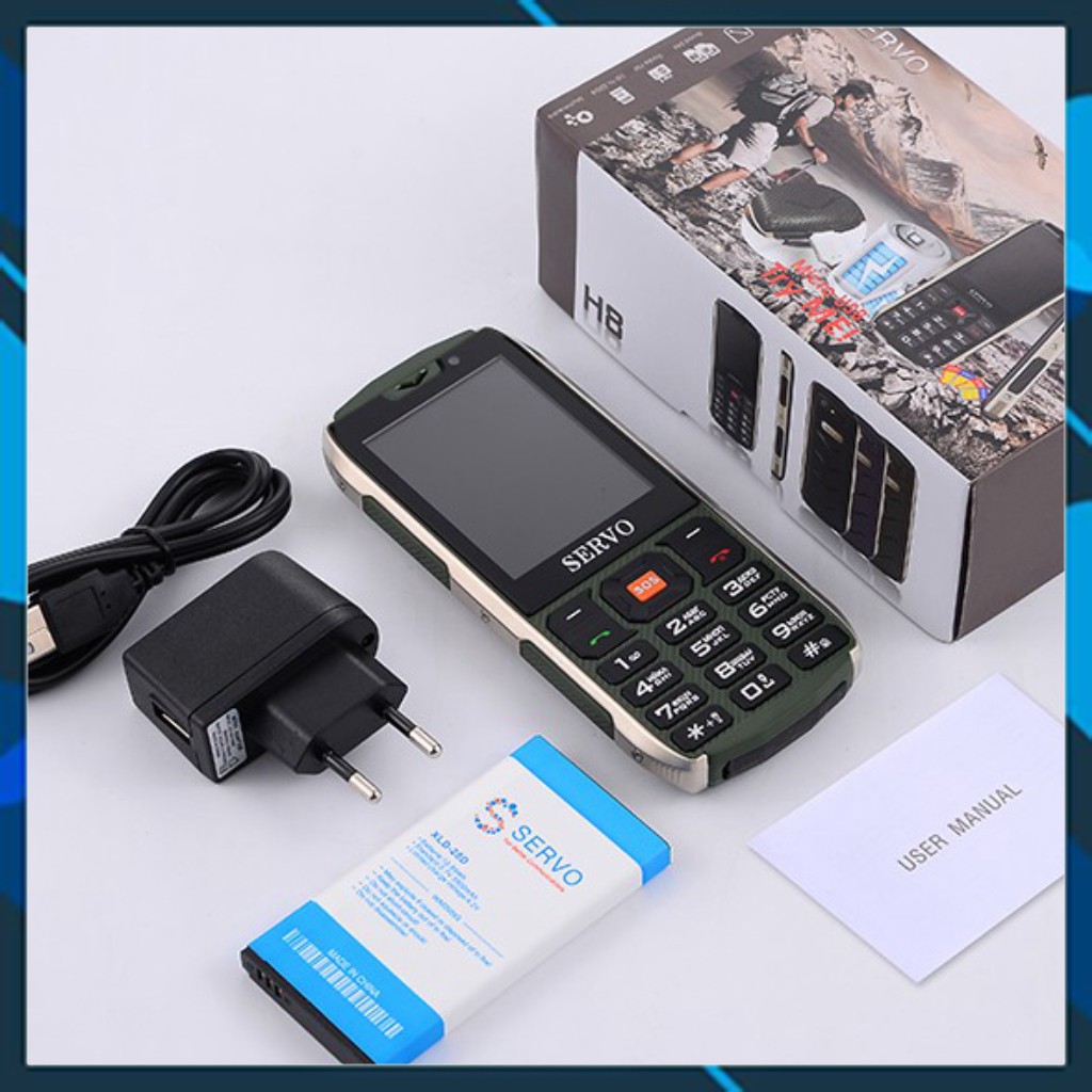 [ĐIỆN THOẠI 4 SIM 4 SÓNG] [ĐIỆN THOẠI GIÁ RẺ] [ÂM THANH TO] [SERVO H8]  (vthm9) | BigBuy360 - bigbuy360.vn