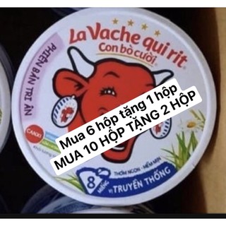 phô mai con bò cười LaVache qui rit. Hộp 8v date 23/2/2021. Mua 6 tặng 1. Mua 10 tặng 2
