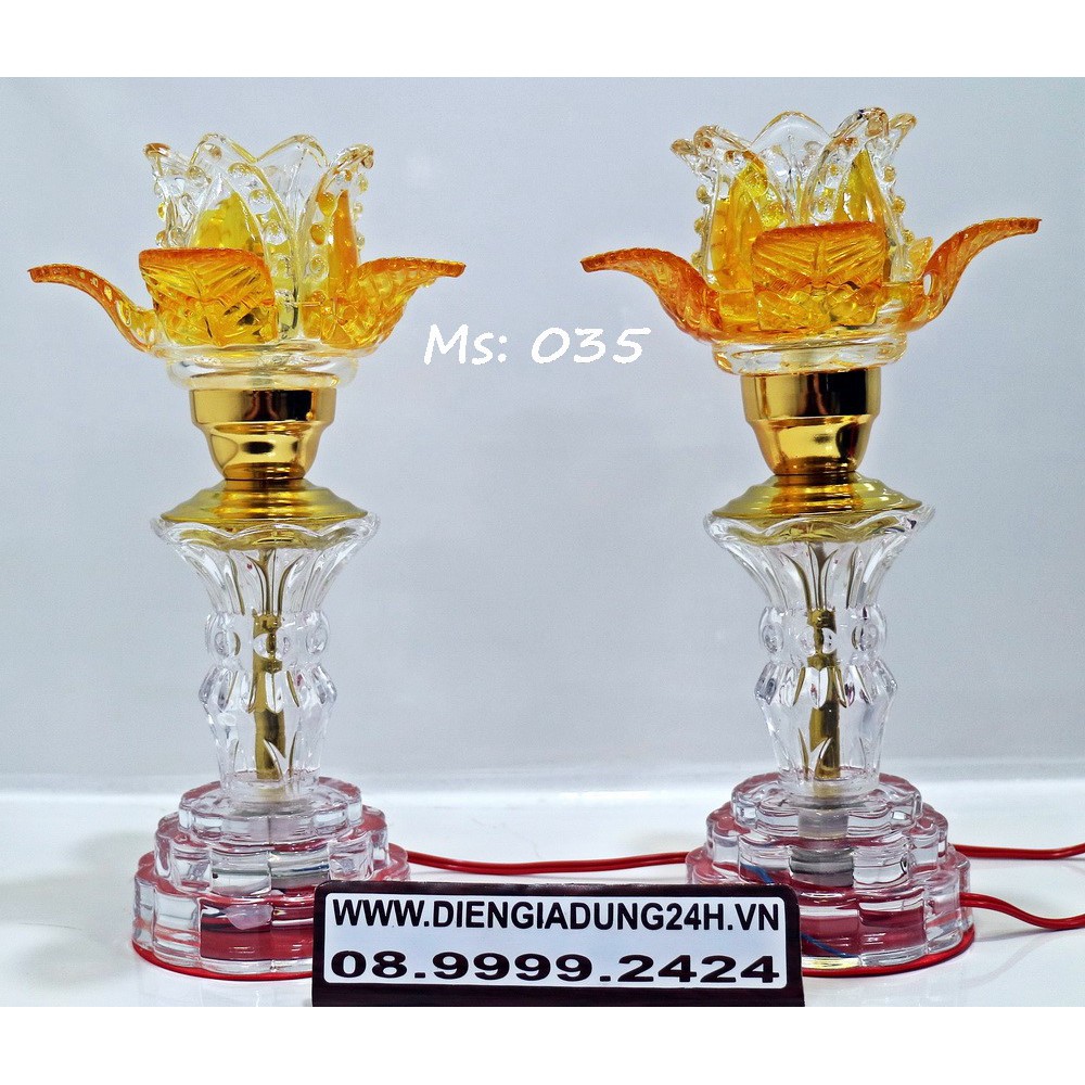 ĐÈN THỜ PHA LÊ CAO CẤP 035  1 CẶP