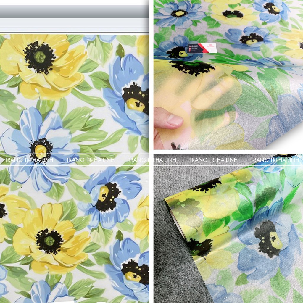 Decal dán kính mờ cửa sổ phòng ngủ 3d decal nhiều mẫu đẹp giá rẻ