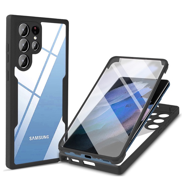 360° Ốp Điện Thoại Silicone Mềm Bảo Vệ Toàn Diện Cho Samsung Galaxy A23 A32 4G A33 A51 A52 A52S A53 5G