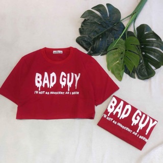 Áo croptop Bad Guy
