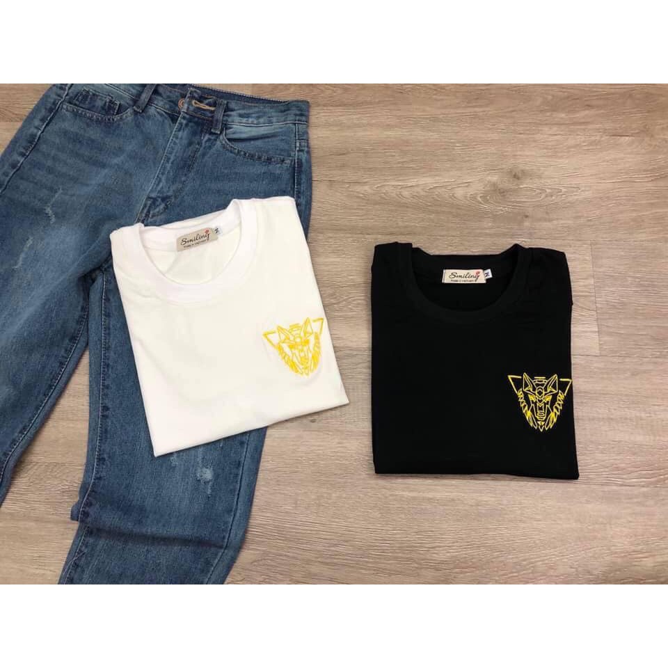 [ GỐC SĨ ] Áo thun tay lỡ logo đầu hổ