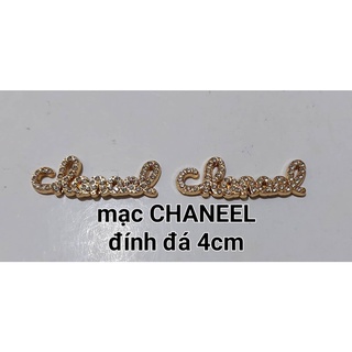 Mạc chữ c.h.a.n.n.e.l đính đá