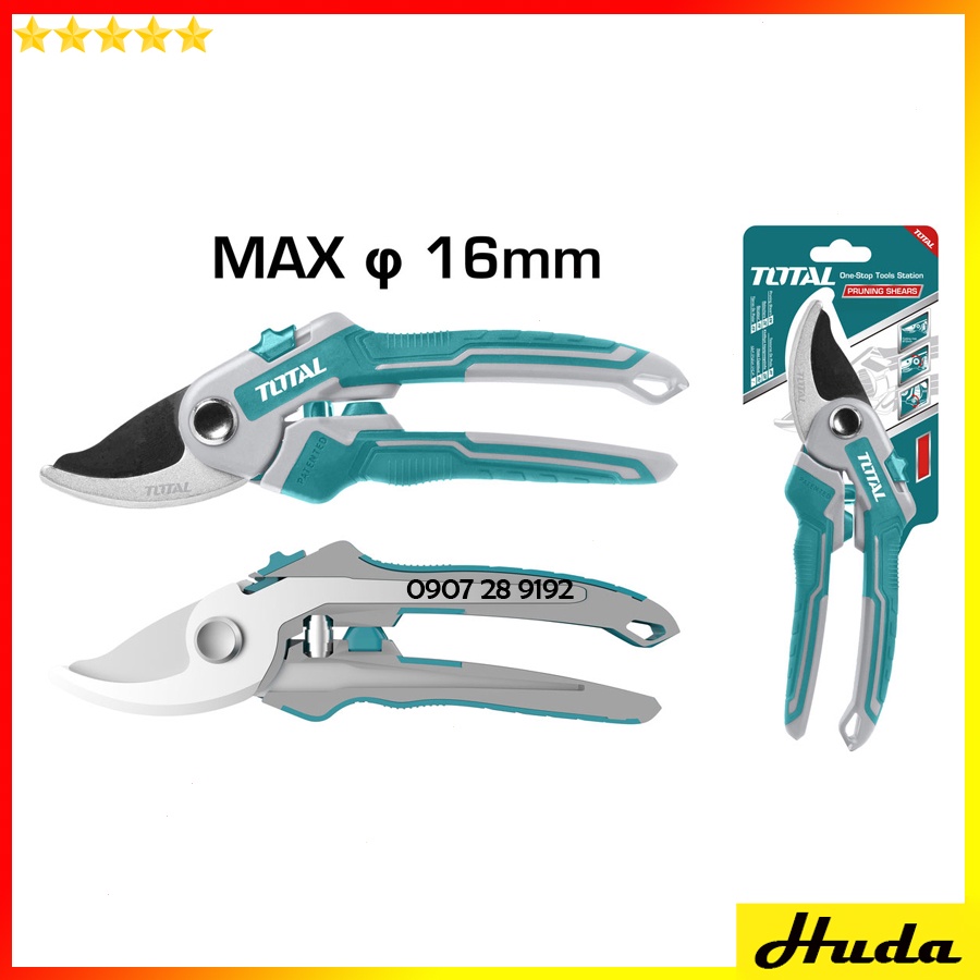 KÉO CẮT TỈA CÀNH CÂY TOTAL INGCO POI
