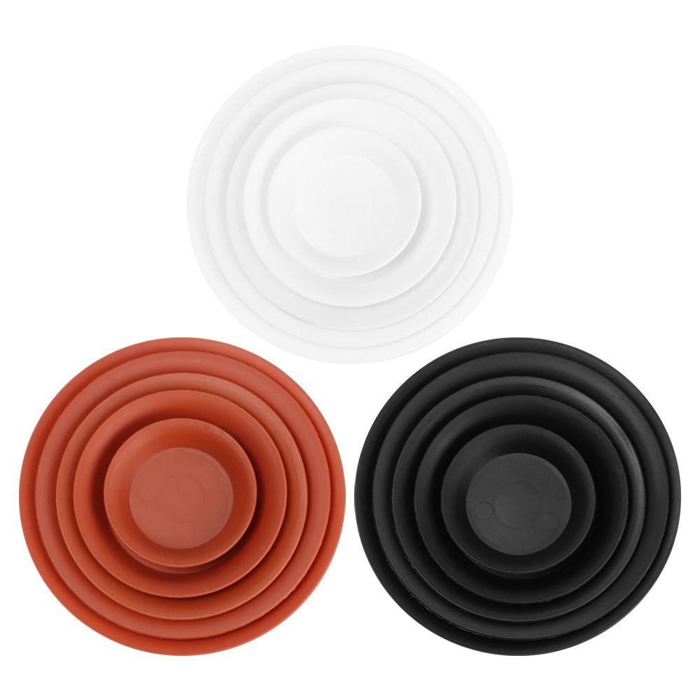 Set 3 Khay Nhựa Đựng Đĩa / Nước Chấm / Chậu Hoa Siêu Bền Tiện Dụng
