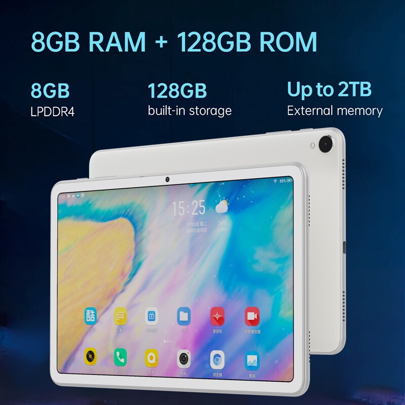 Máy tính bảng Alldocube iPlay 40/40H 10.4inch 2K RAM 8Gb ROM 128Gb 2 sim nghe gọi 4G - Bản Quốc Tế có tiếng Việt Google