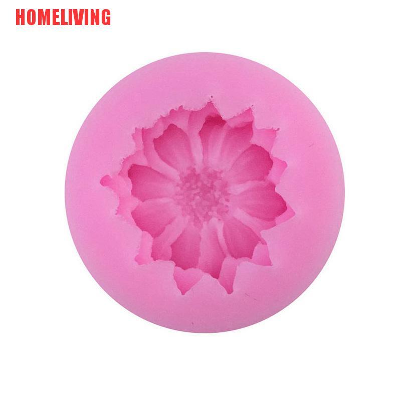 Khuôn Silicone Tạo Hình Hoa 3D Trang Trí Bánh Kem Tiện Dụng